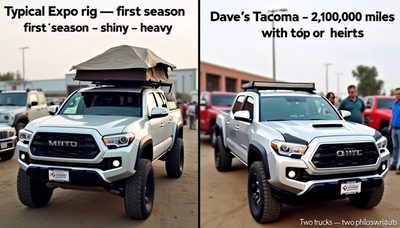 The Overland Tacoma That Actually Works — No Rooftop Tent, No Awning, No Refrigerator Slide, Just 200,000 Miles of Proof That Simpler Is Faster