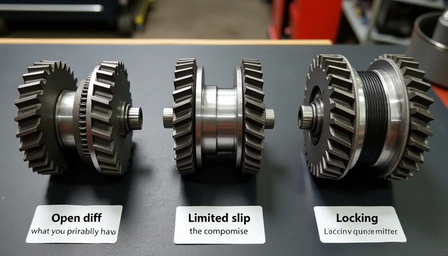 Lockers vs. Limited Slip vs. Open Differential — What Each One Actually Feels Like in Sand, Rock, Mud, and Snow