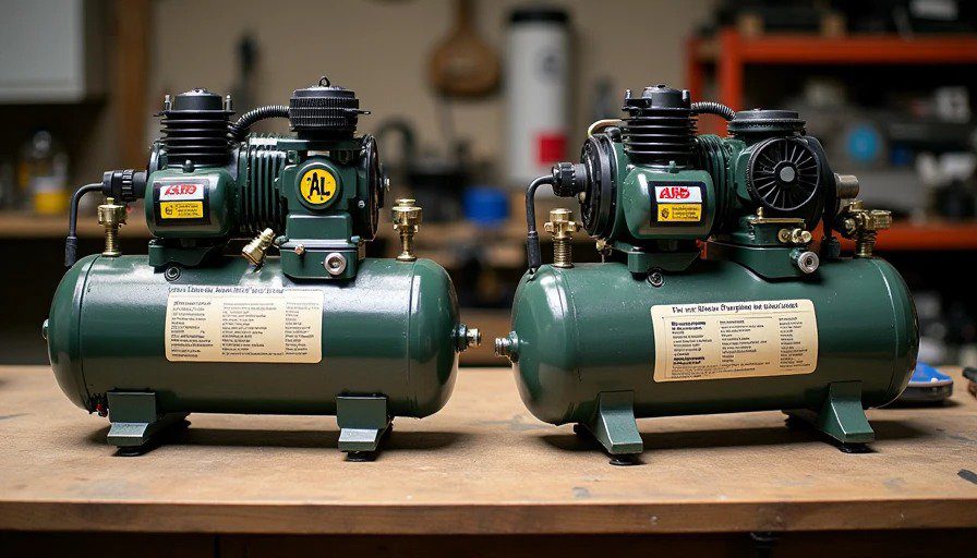 The $400 Air Compressor vs. the $80 One — Both Died in the Mojave, But One Died Differently. Cut Open Side by Side.