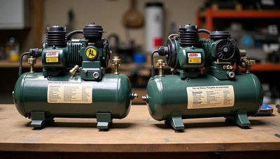 The $400 Air Compressor vs. the $80 One — Both Died in the Mojave, But One Died Differently. Cut Open Side by Side.