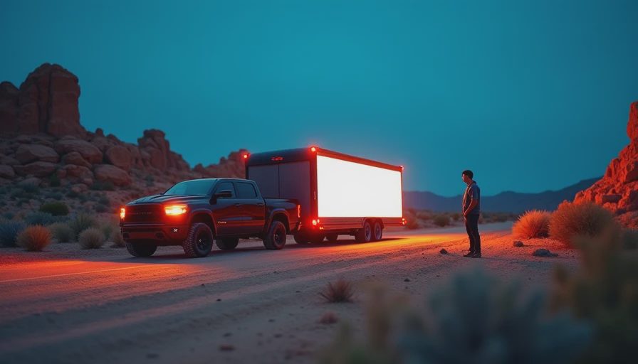 Visual context for trailer off road hitch
