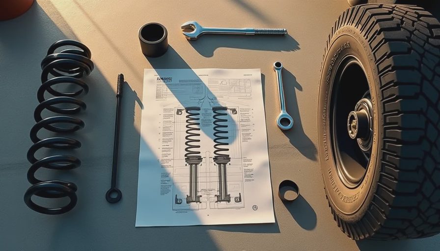 Visual context for leaf spring vs coil spring suspension off road